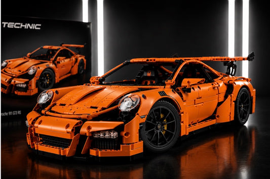LEGO Technic Porsche Orange – Modèle Haut de Gamme